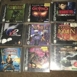 Bunch of ps2 games